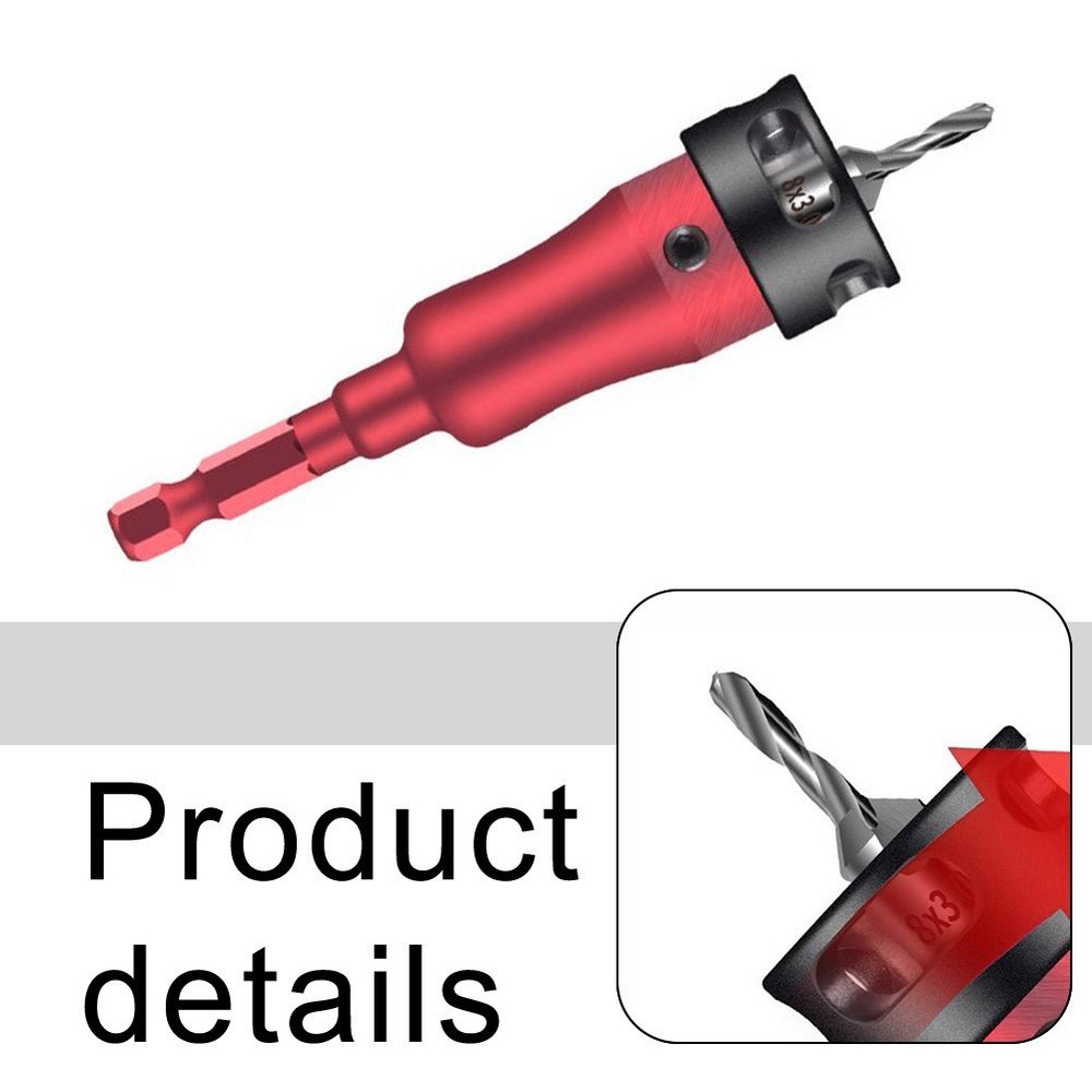 Depth Adjustable Drill Set for Enhanced Accuracy in For Metal Projects