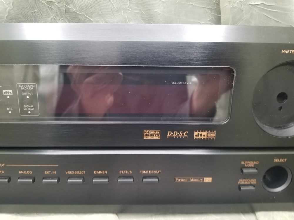 Denon AVR-3802 Parts ~ Front Face Unit Buttons Assembly