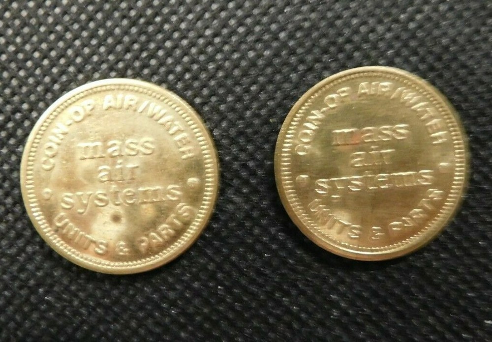 TWO MASS AIR SYSTEMS TOKENS! e2224UXX