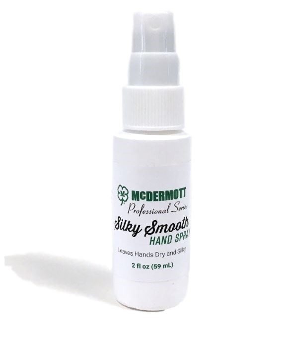 New McDermott Silky Smooth Hand Spray - 75-PSPR - 2oz Bottle