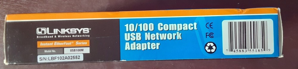 Cisco USB100M USB Network Adapter