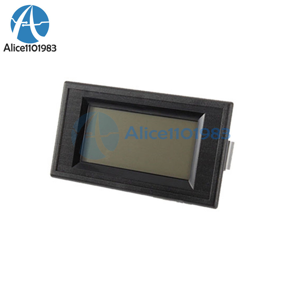 2/4-wire Digital Blue AC 0-500V Voltmeter Panel LCD Alternating Voltage Meter