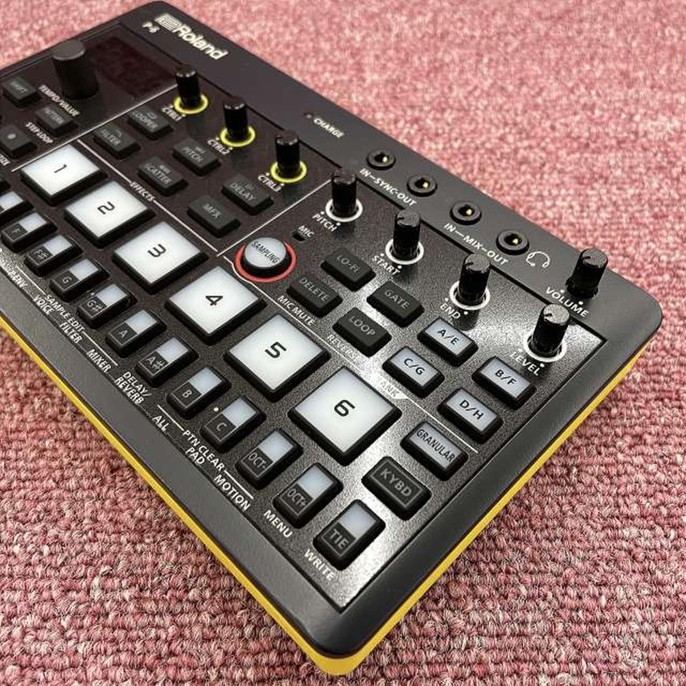 ROLAND P-6 AIRA Compact Creative Sampler 48 Sample Granular FX Sequencer Portble