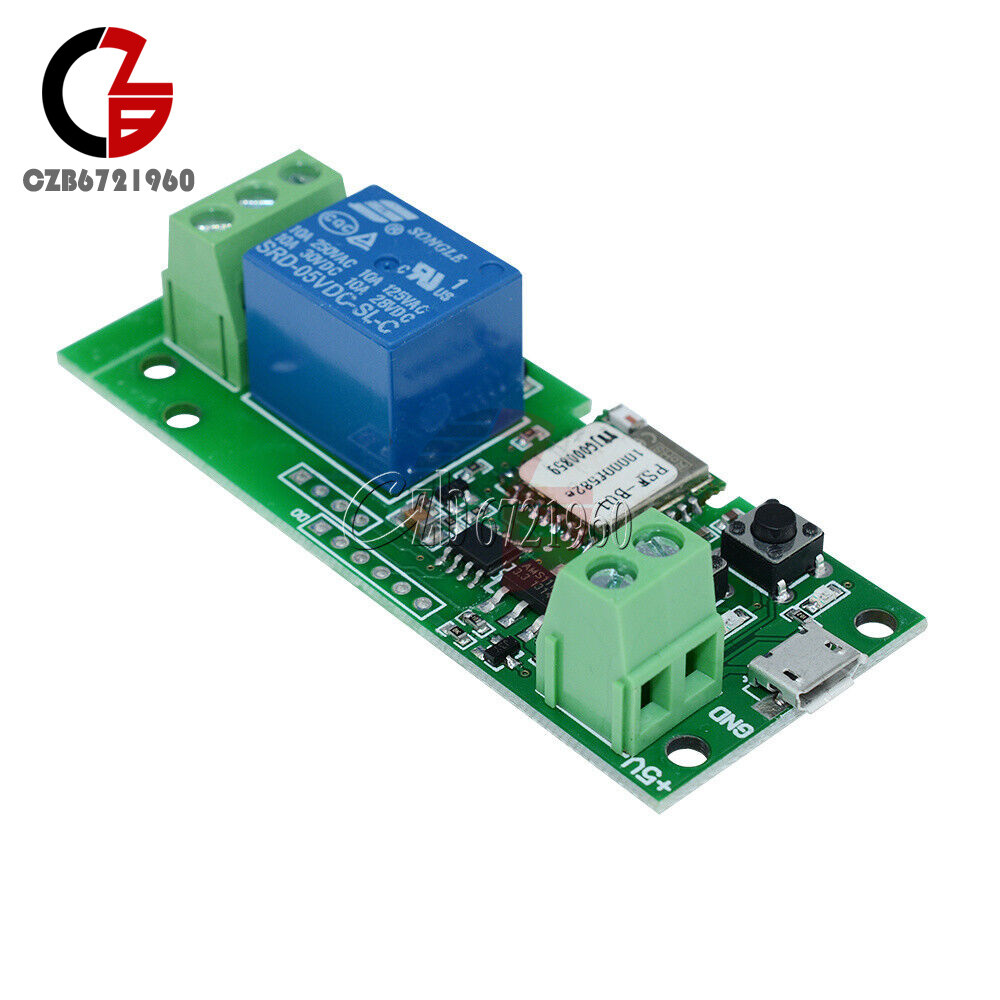 WiFi Wireless Smart Switch Relay Module 5V for Home Apple Android APP