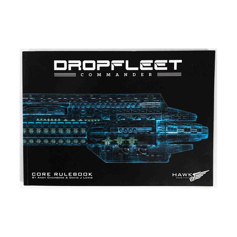 Hawk Warga Dropfleet Commander  Dropfleet Commander - Core Rulebook (Lands VG+