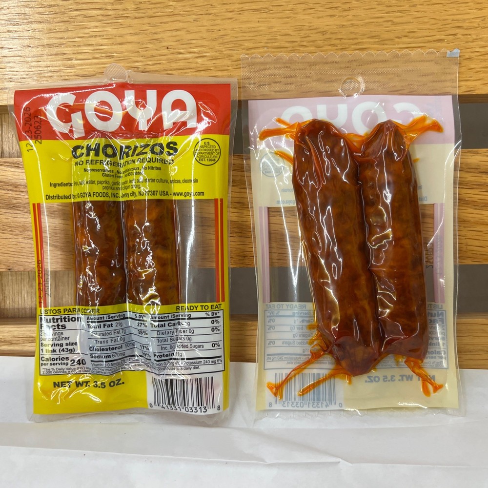 4- Pack Goya Chorizos