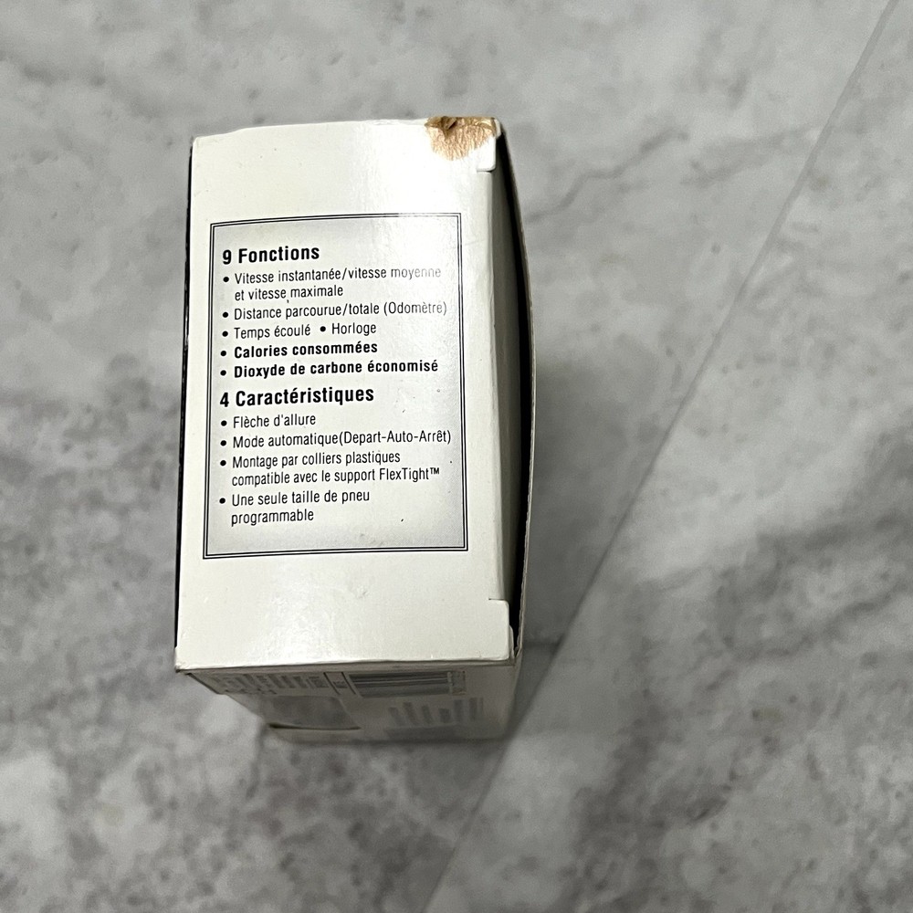 Cateye Velo 9 CC-VL820 White Digital Function Wired Cycle Computer NIB