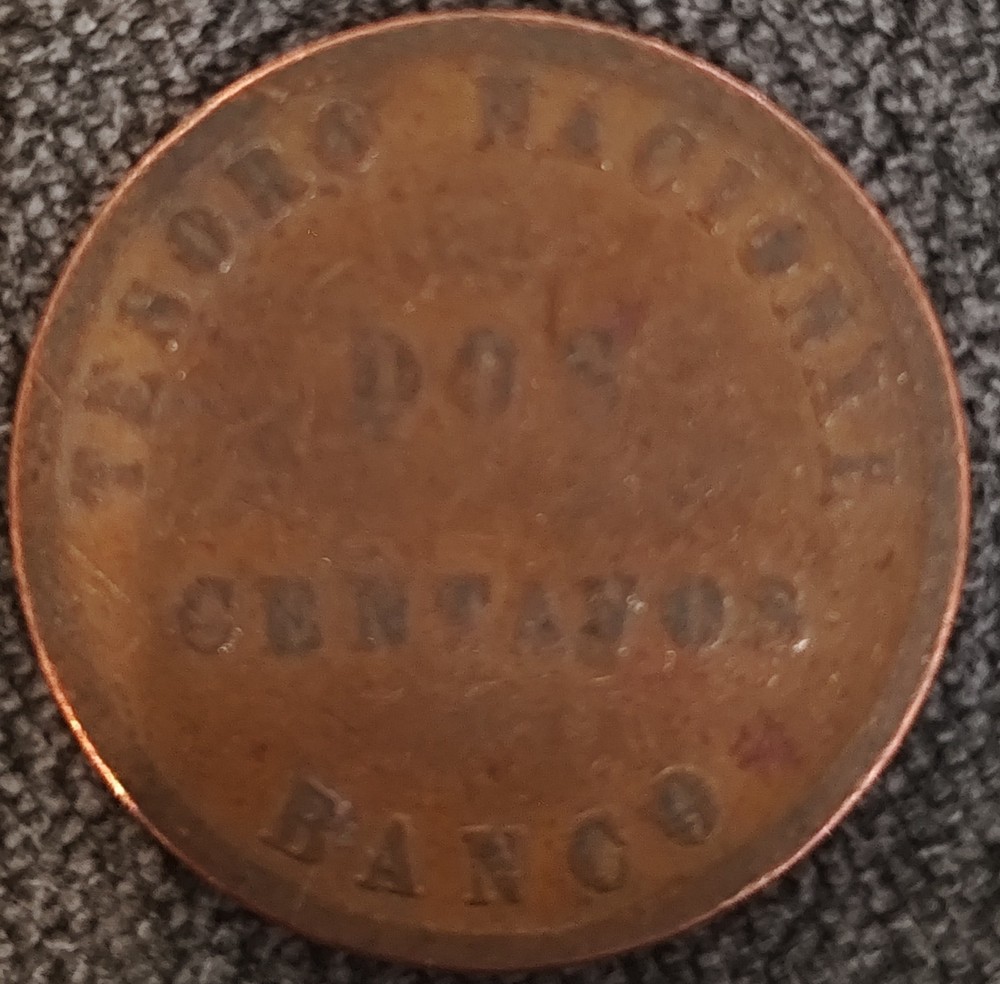 2 Centavos 1854 🇦🇷 ARGENTINA