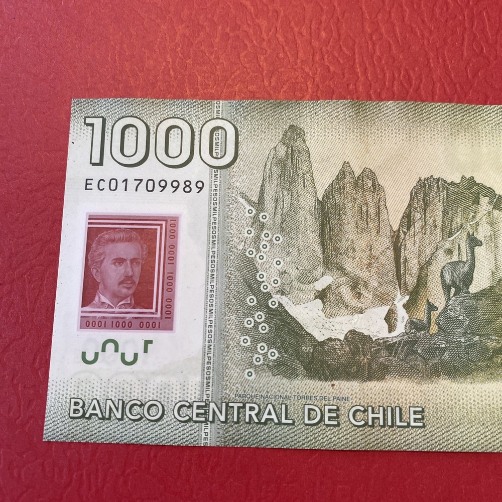 Chile- 1000 Pesos-2010