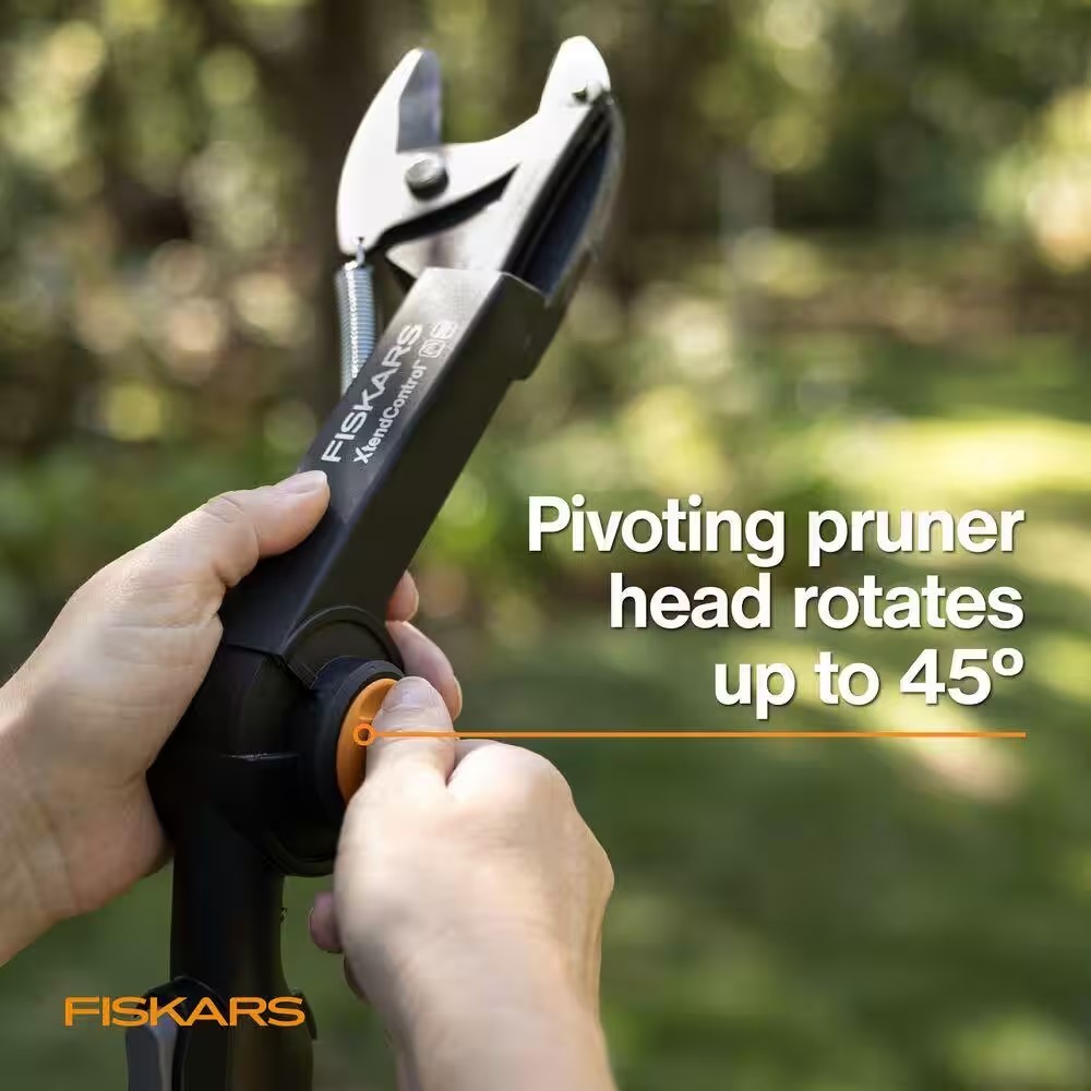 FiskarsXtendControl 3 in. Steel Blade Tree Pruner Rotating Head Attachment