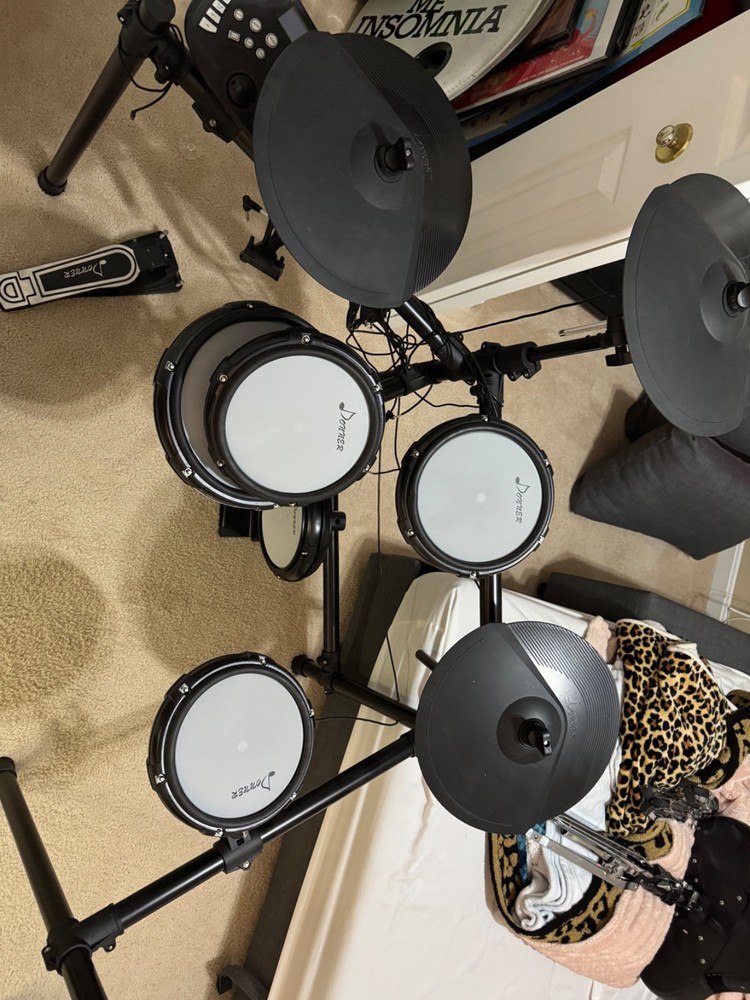 Used  Donner DED-400 Electric Drum Set