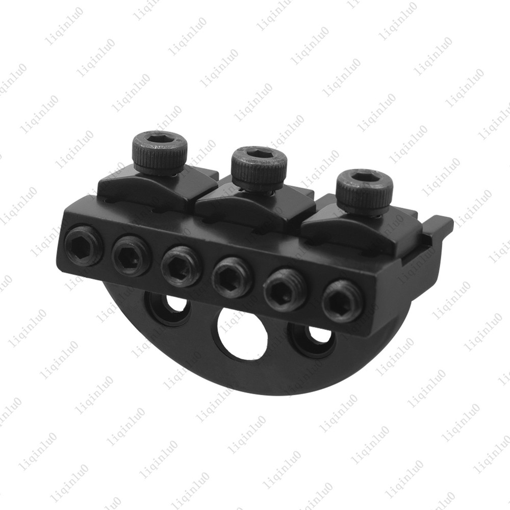 6-String 42mm Guitar Locking Nut String Lock For Headless Electric Guitar- Black
