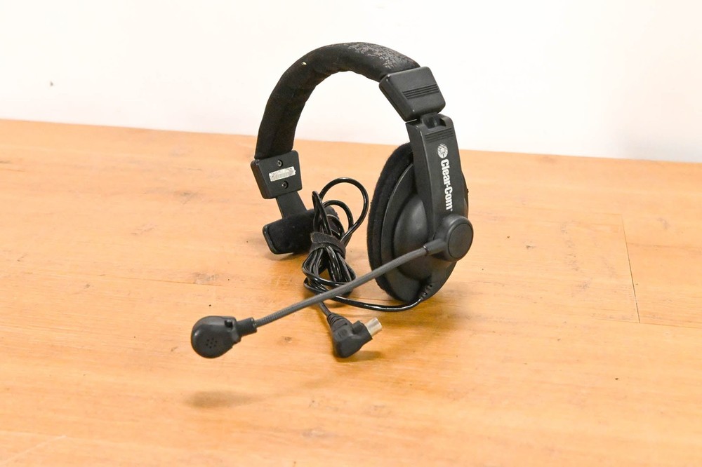 Clear-Com CC-15-MD4 Single-Ear Intercom Headset with Mini DIN Connector CG01YMC