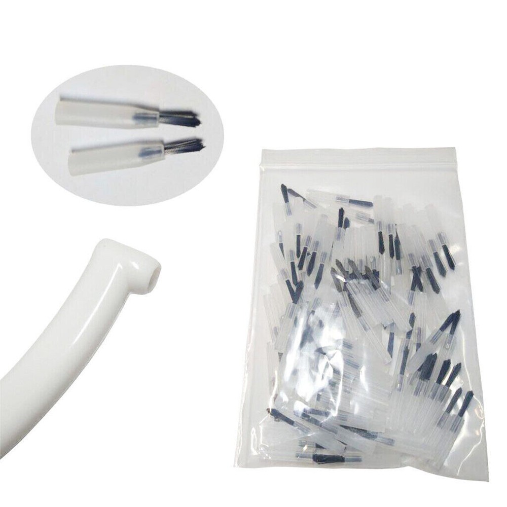 Dental Disposable Composite Applicator Brush Large Head Tips Bonding Long Handle