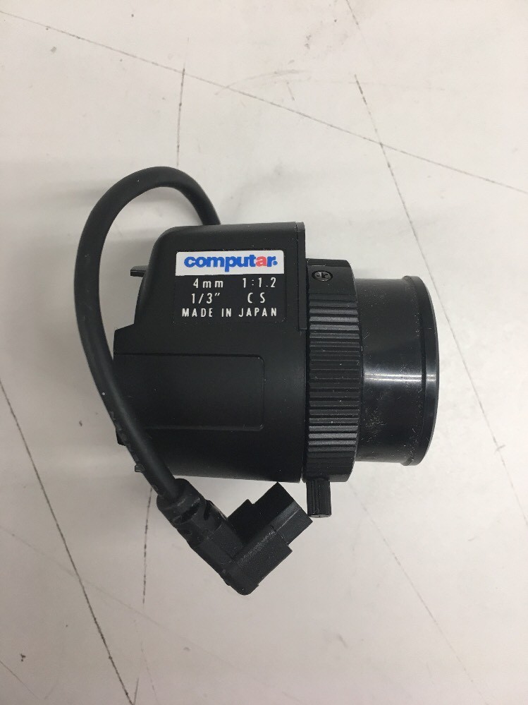 Computar - TG0412FCS - Lens, 1/3", 4mm, f/1.2, Auto Iris