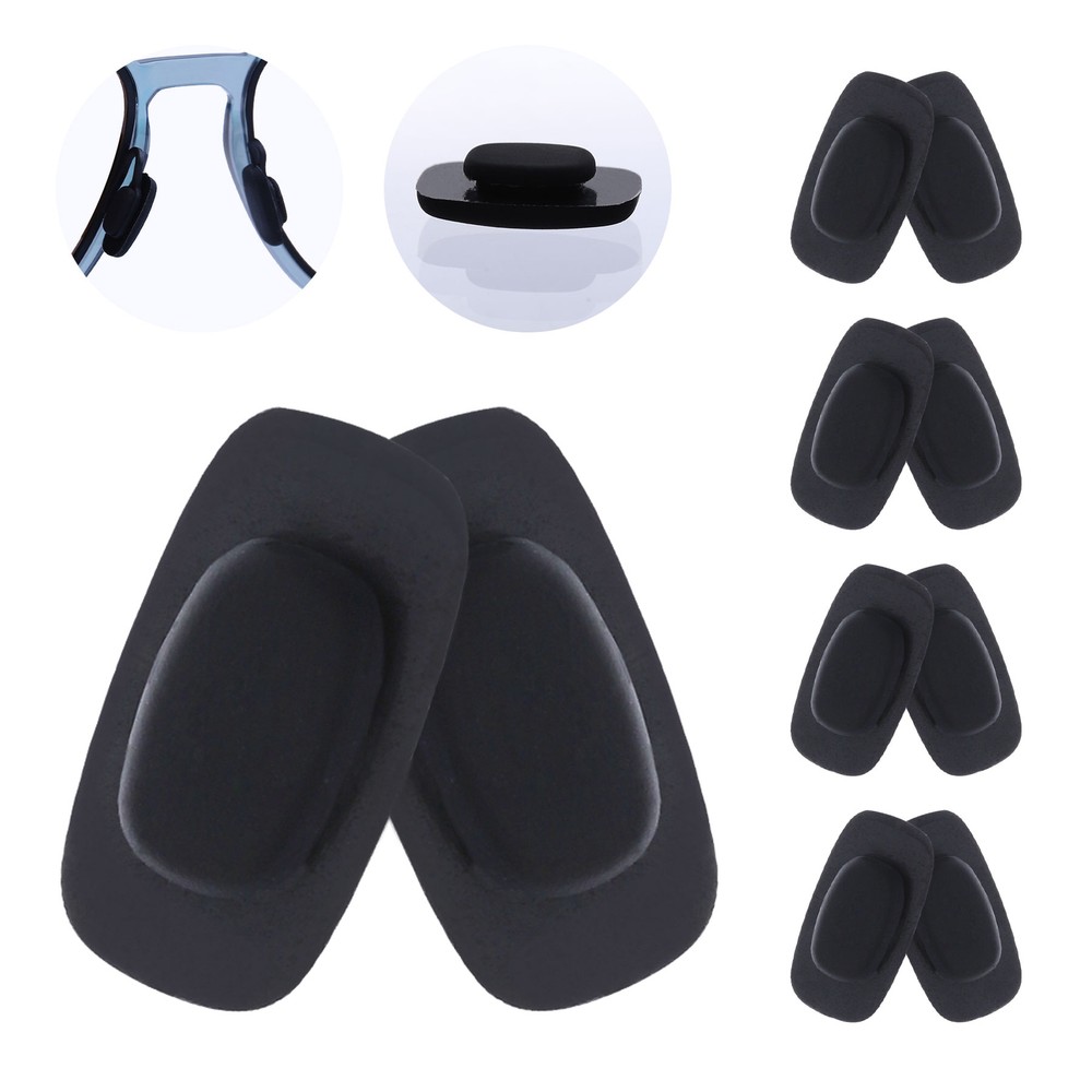 Replacement Silicon  Black Nose Pads for Sunglasses Frames 12mm