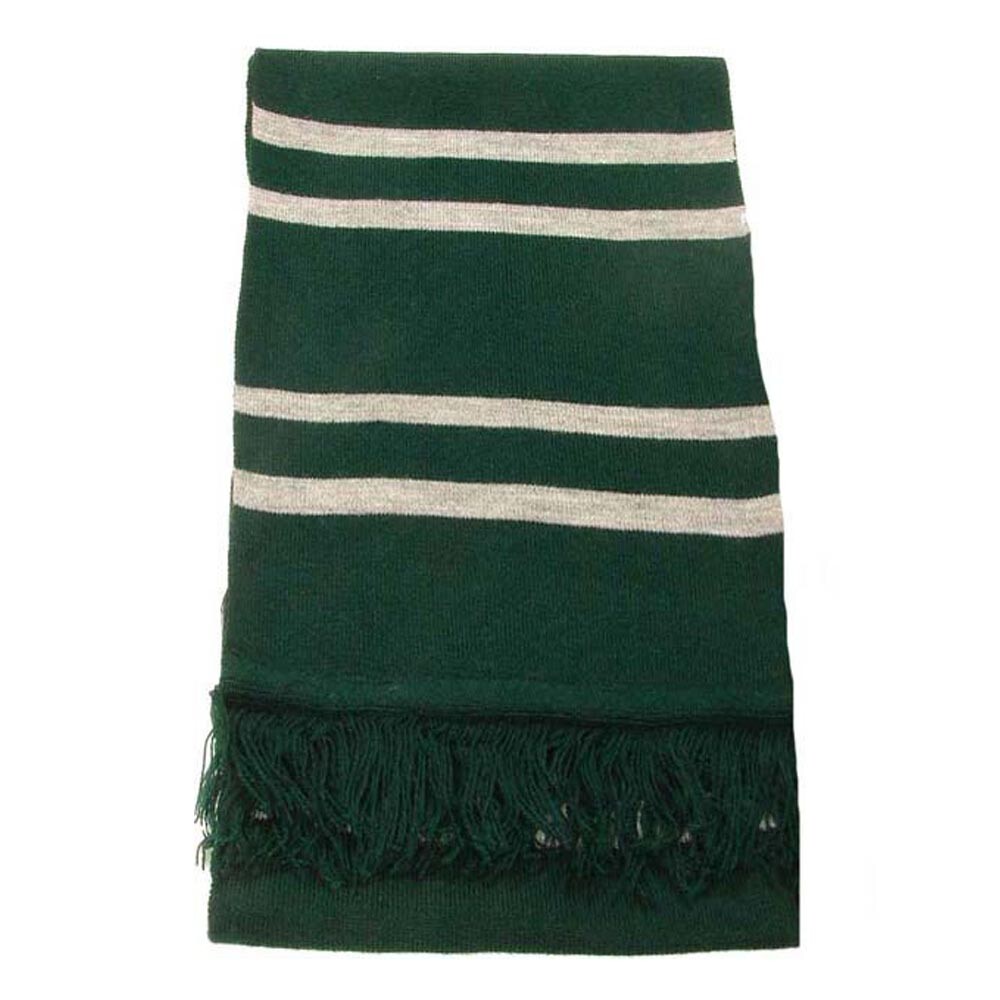 Harry Potter Slytherin Knit Scarf Green Grey - POA