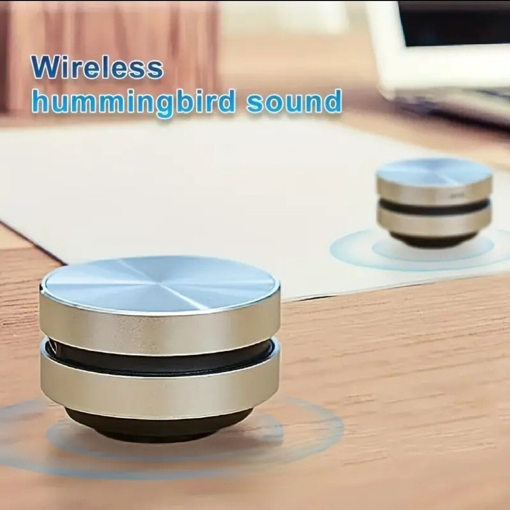 Bone Conduction, Turn Anything Into A Speaker! Mini Bluetooth, Portable, Vibrati