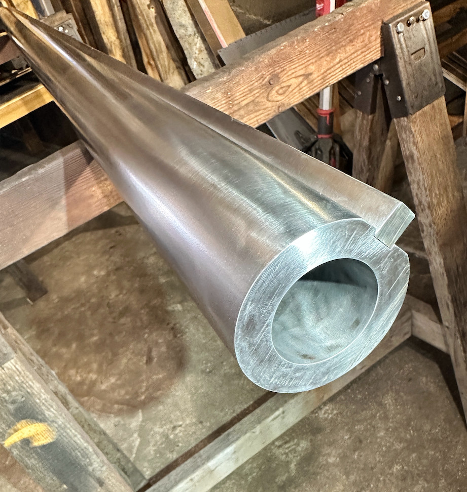 Press Brake Radius Top Punch 36" Long, 3-1/4" Diameter