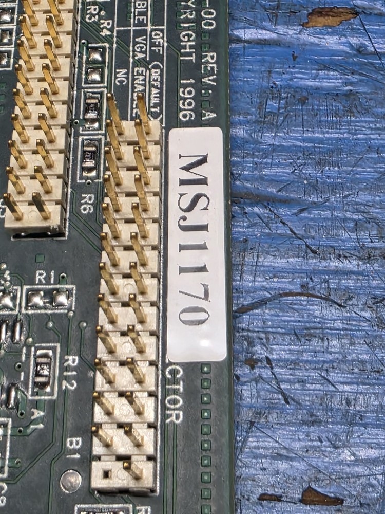 1996 Matrox Msj1170 Computer Card Mga-myst/4n