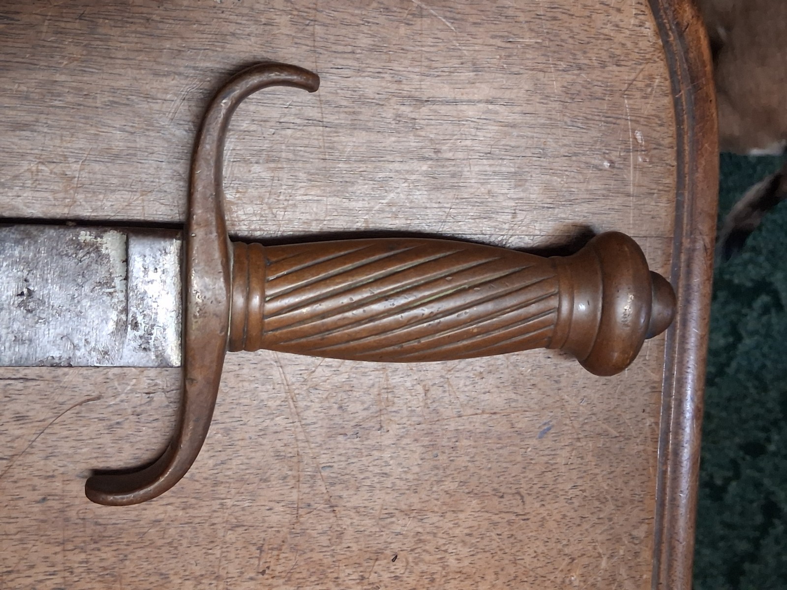 1800's German Saxon Short Sword S&K P.D.L.