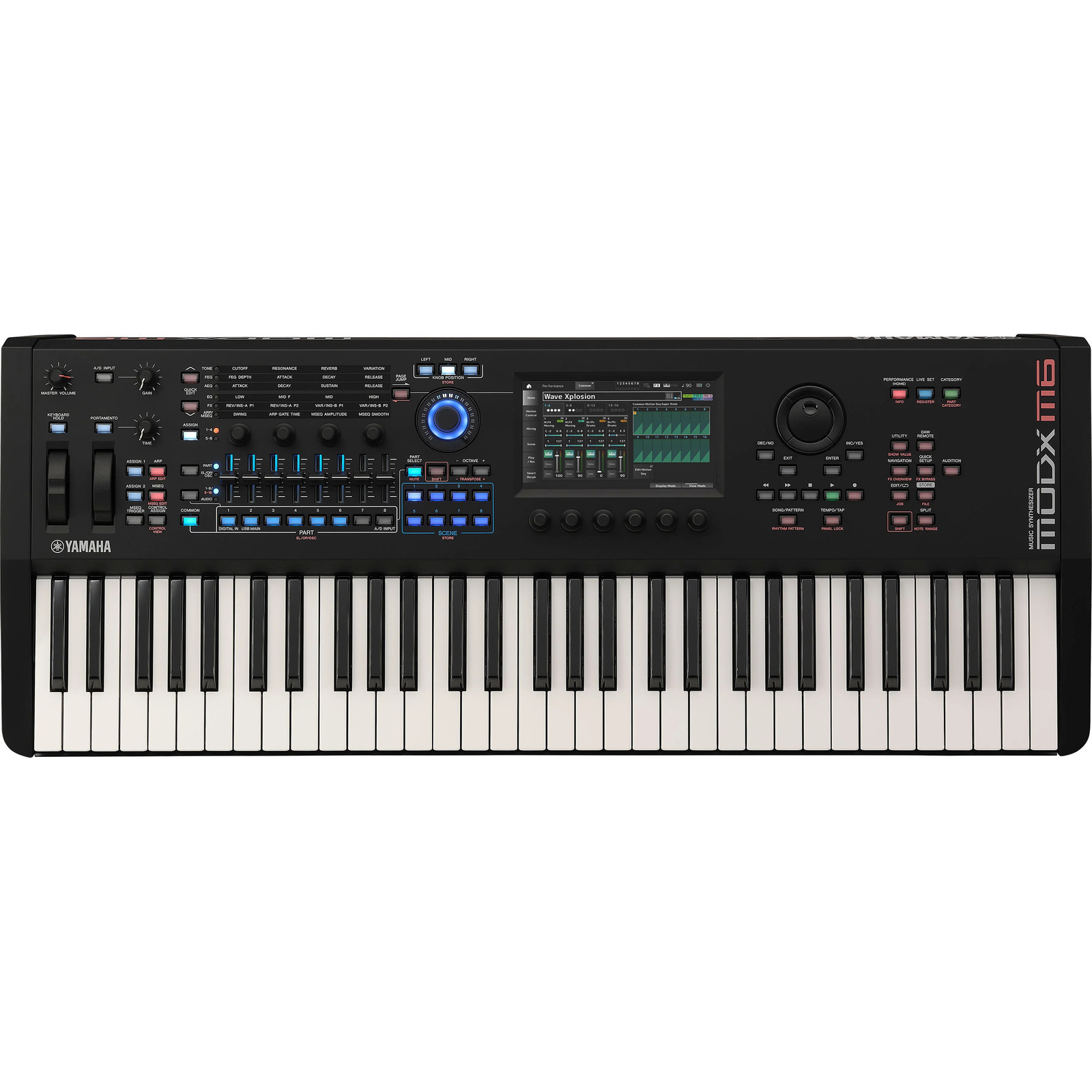 Yamaha MODX M6 61-Key Music Synthesizer Keyboard, New