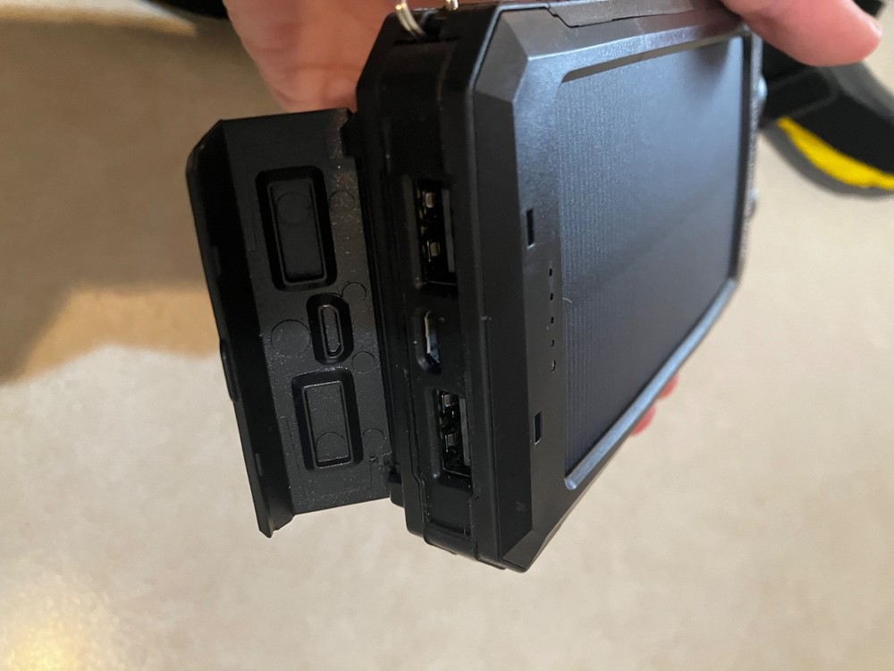 Solar sack day pack with hydration bladder - please read description!