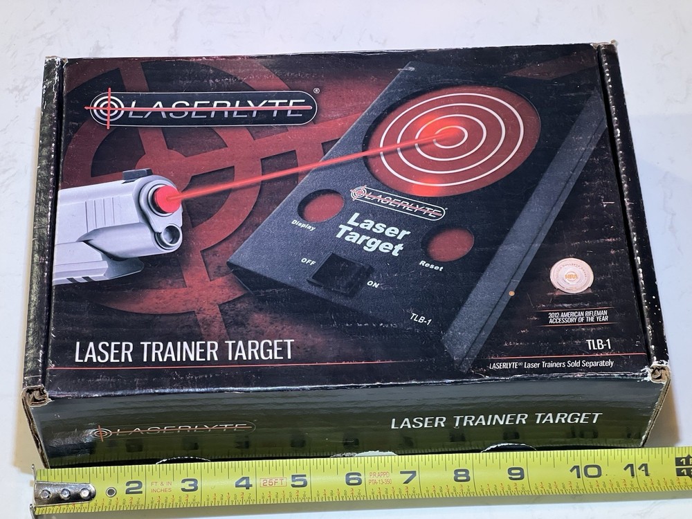 LaserLyte TLB-1 Laser Trainer Target w/ Instructions
