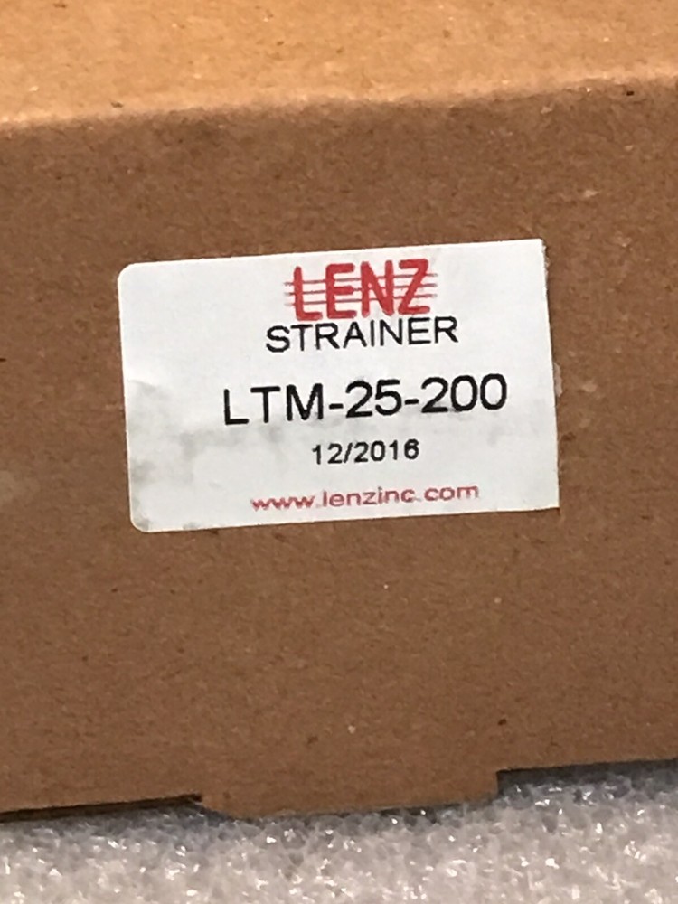 Lenz LTM-25-200 Reusable Tank Mounted Strainer Filter