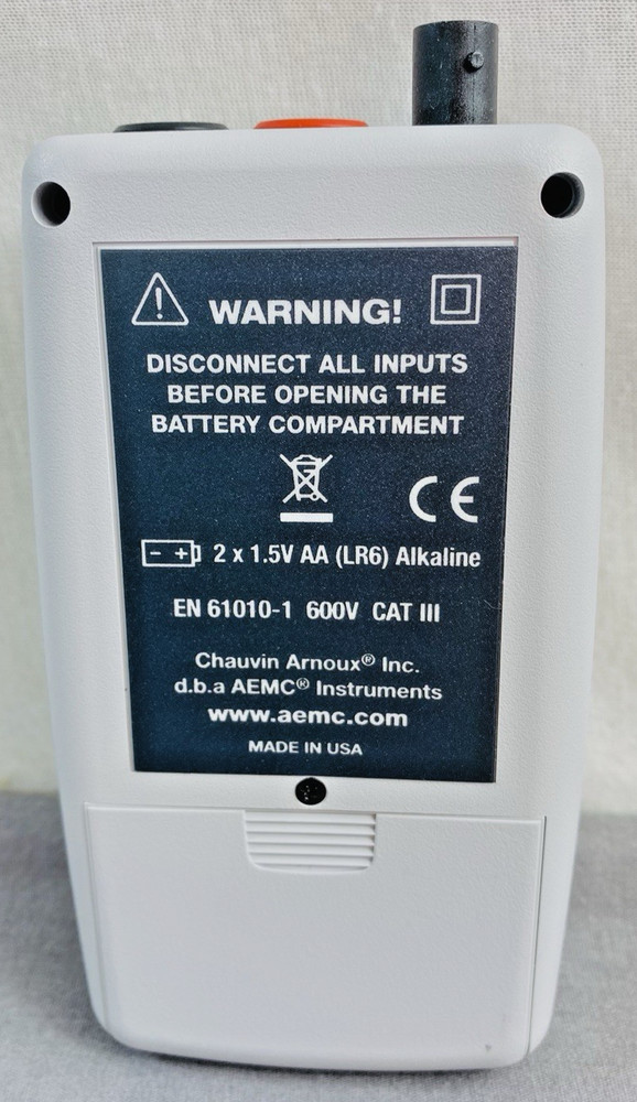 AEMC Instruments L562 - 2-Channel Voltage and Current Simple Logger II.