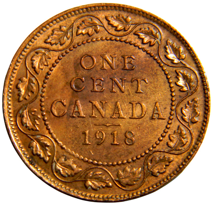Canada 1918 One Cent (0721)