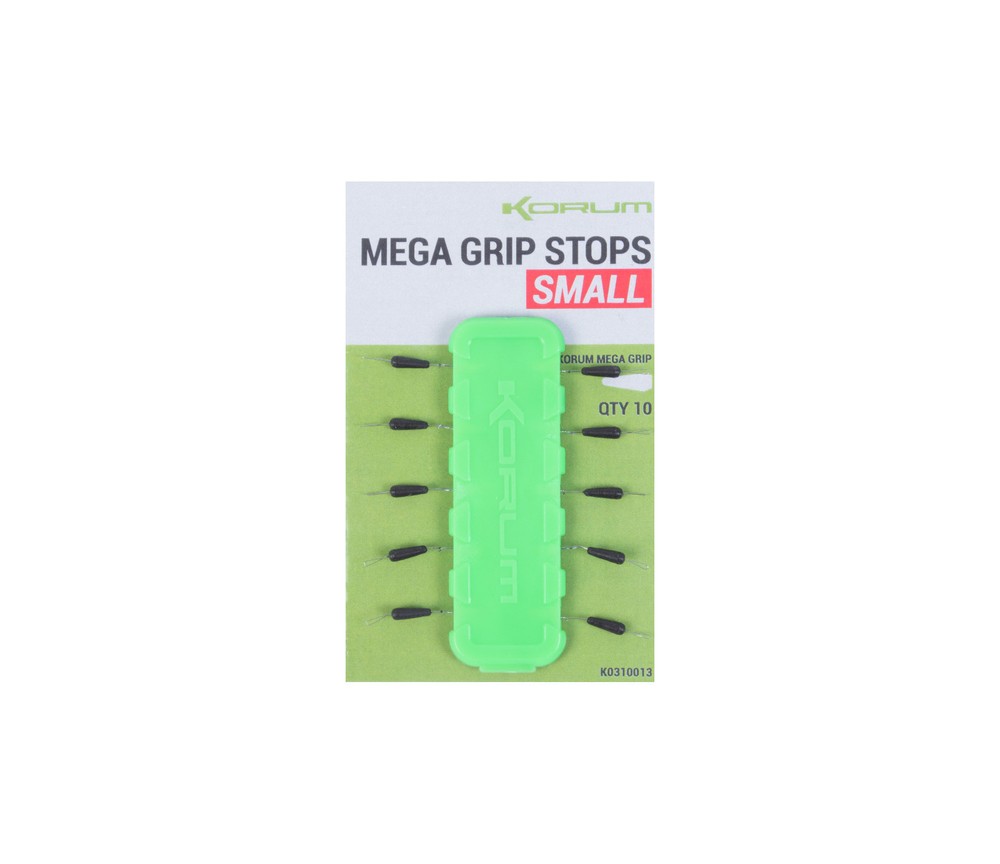 Korum Mega Grip Stops - Both Sizes