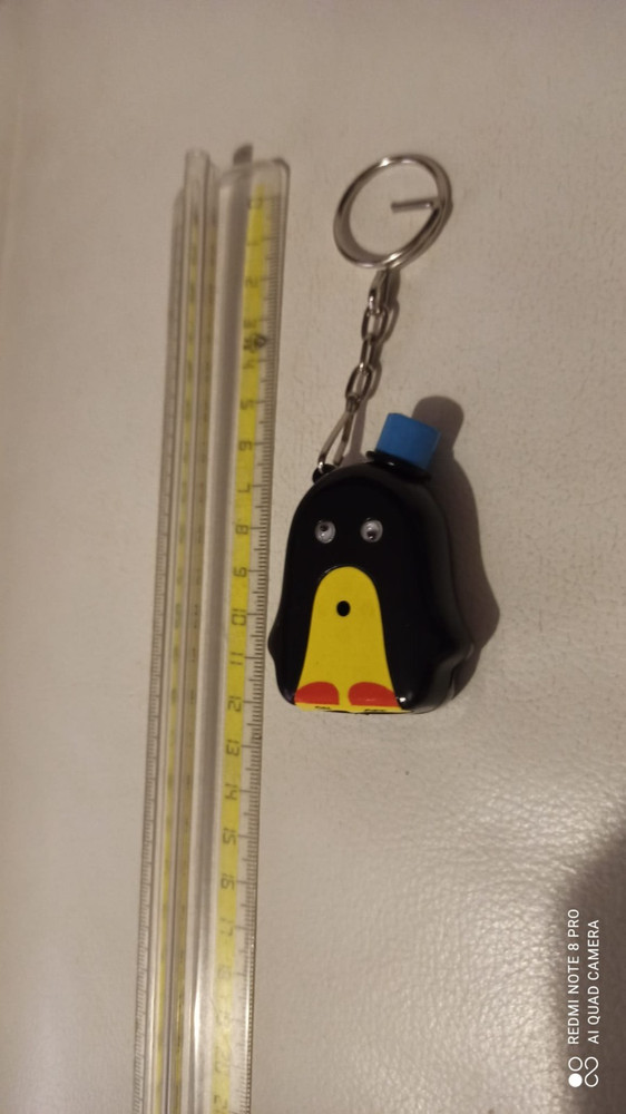 FUNNY GHOST KEYCHAIN PHOTO HOLDER