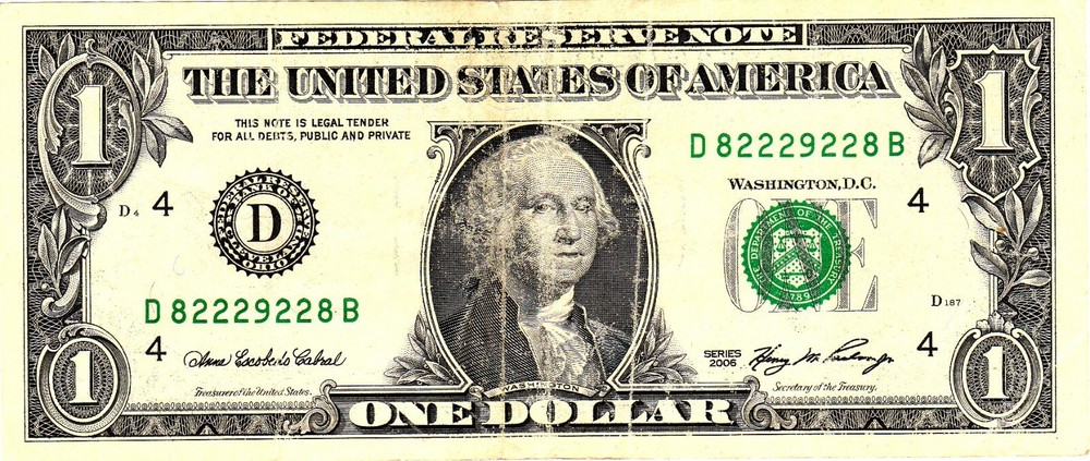 $1 2006 Fancy Serial D82229228B