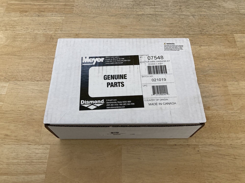Meyer Nite Saber Headlight Wiring Module Kit 07548