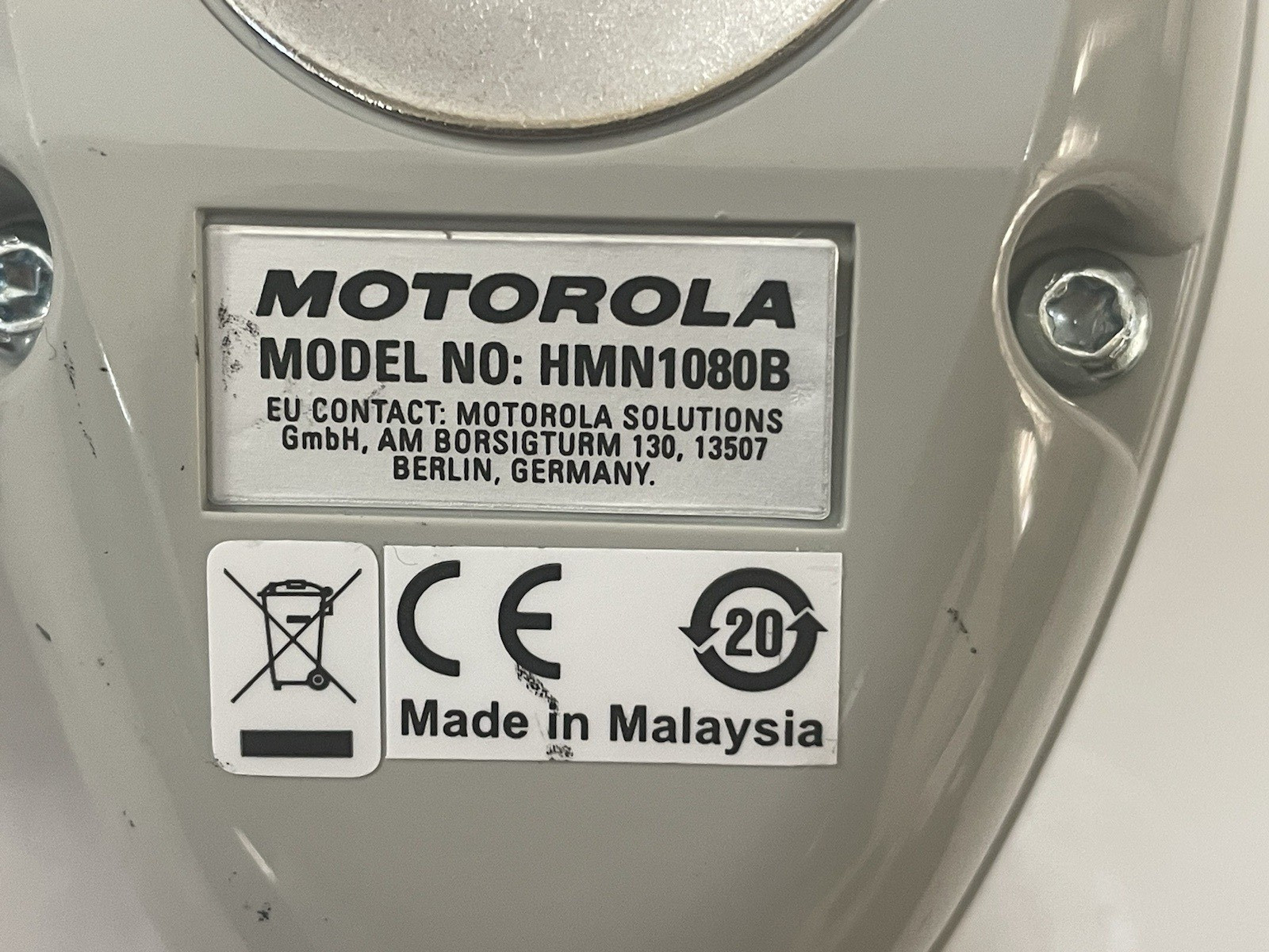 MOTOROLA Standard Mobile Microphone Accesory Kit HMN1080B Free Shipping