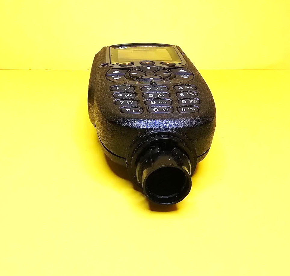⚡UNTESTED+MISSING SIDE BUTTONS⚡MOTOROLA PMUN1034F O3 CONTROL HEAD ERGONOMIC PTT⚡