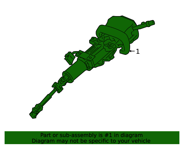 Genuine GM Steering Column 15918260