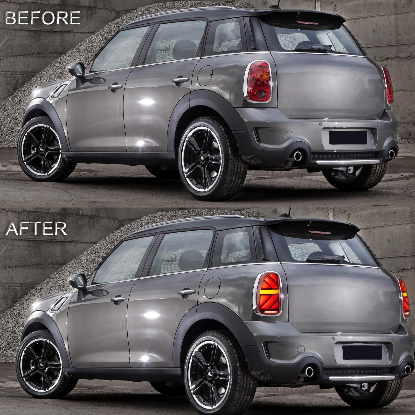 LED Tail lights Assembly Fit for BMW Mini Cooper 2010-2016 Rear Lights