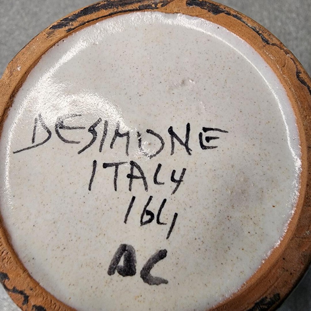 GIOVANNI DESIMMONE HAND PAINTED VASE