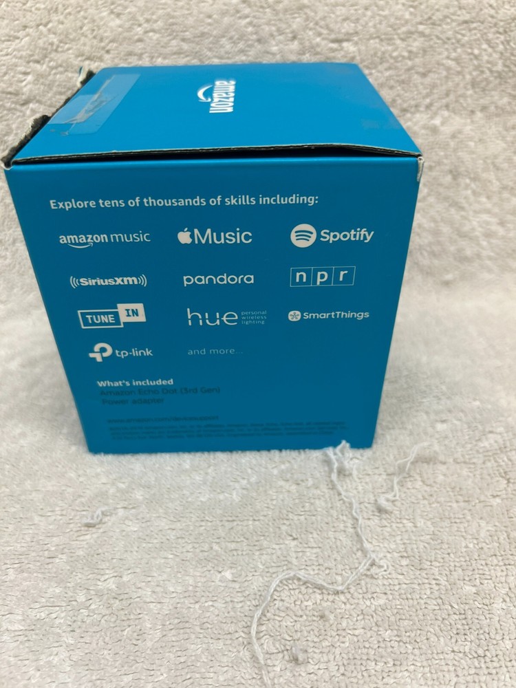 Amazon Echo Dot 3rd Generation Smart Speaker Alexa Certified