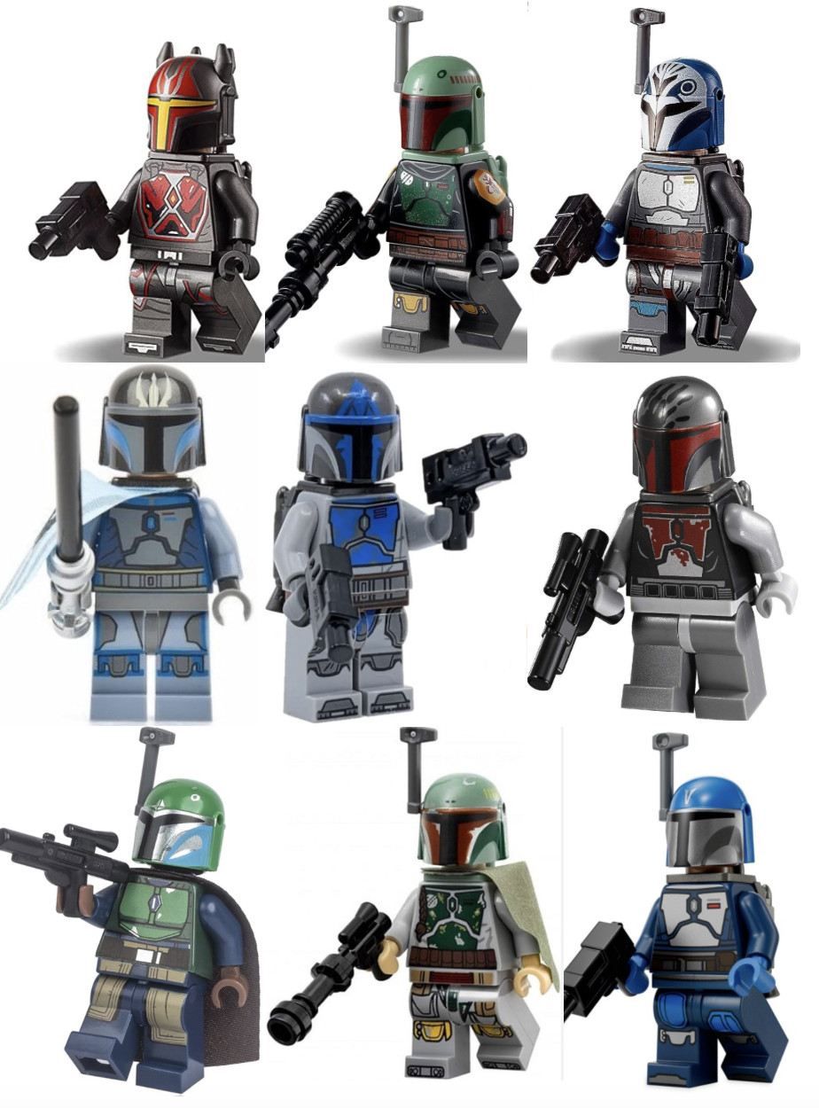 LEGO Star Wars Mandalorian Minifigures - YOU CHOOSE - SAME DAY SHIP - GENUINE