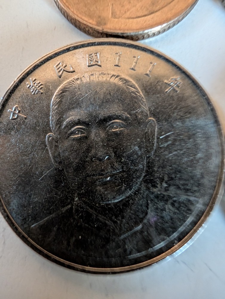 6 Foreign Coins Asian Very Nice Condition