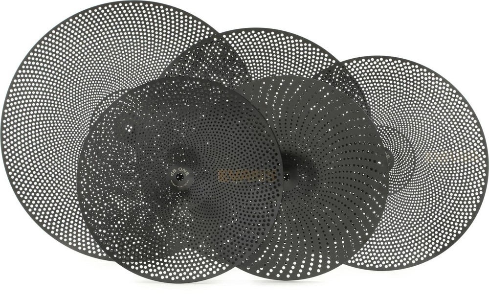 Evans dB One Low Volume 4-piece Cymbal Set