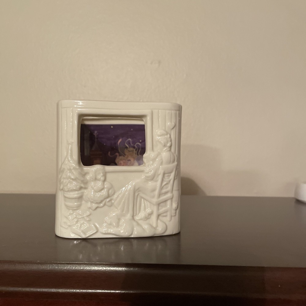 glass Christmas candle box