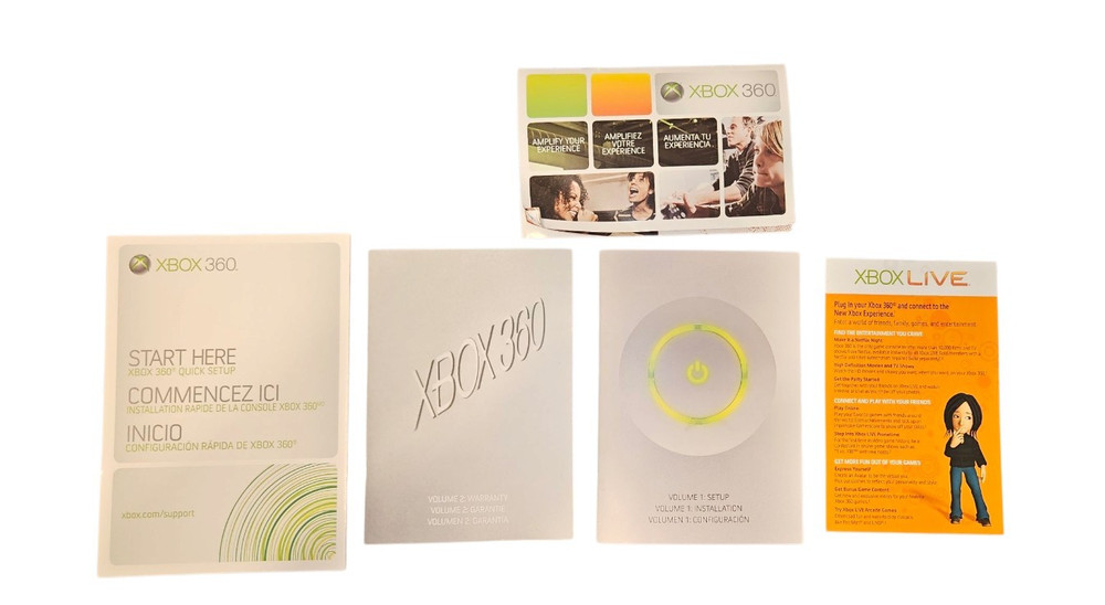 Microsoft Motion Sensing Gaming Controller Xbox 360 Extras Accessories Bundle