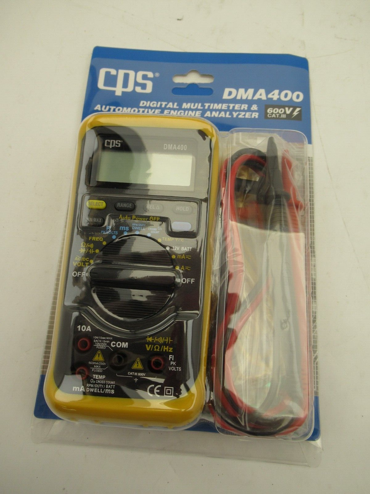 DMA400 CPS Digital Multimeter & Automotive Engine Analyzer