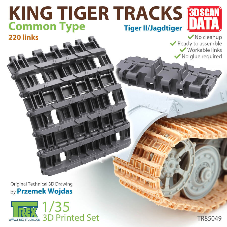 T-Rex Studio 1/35 King Tiger T-Racks Common Type