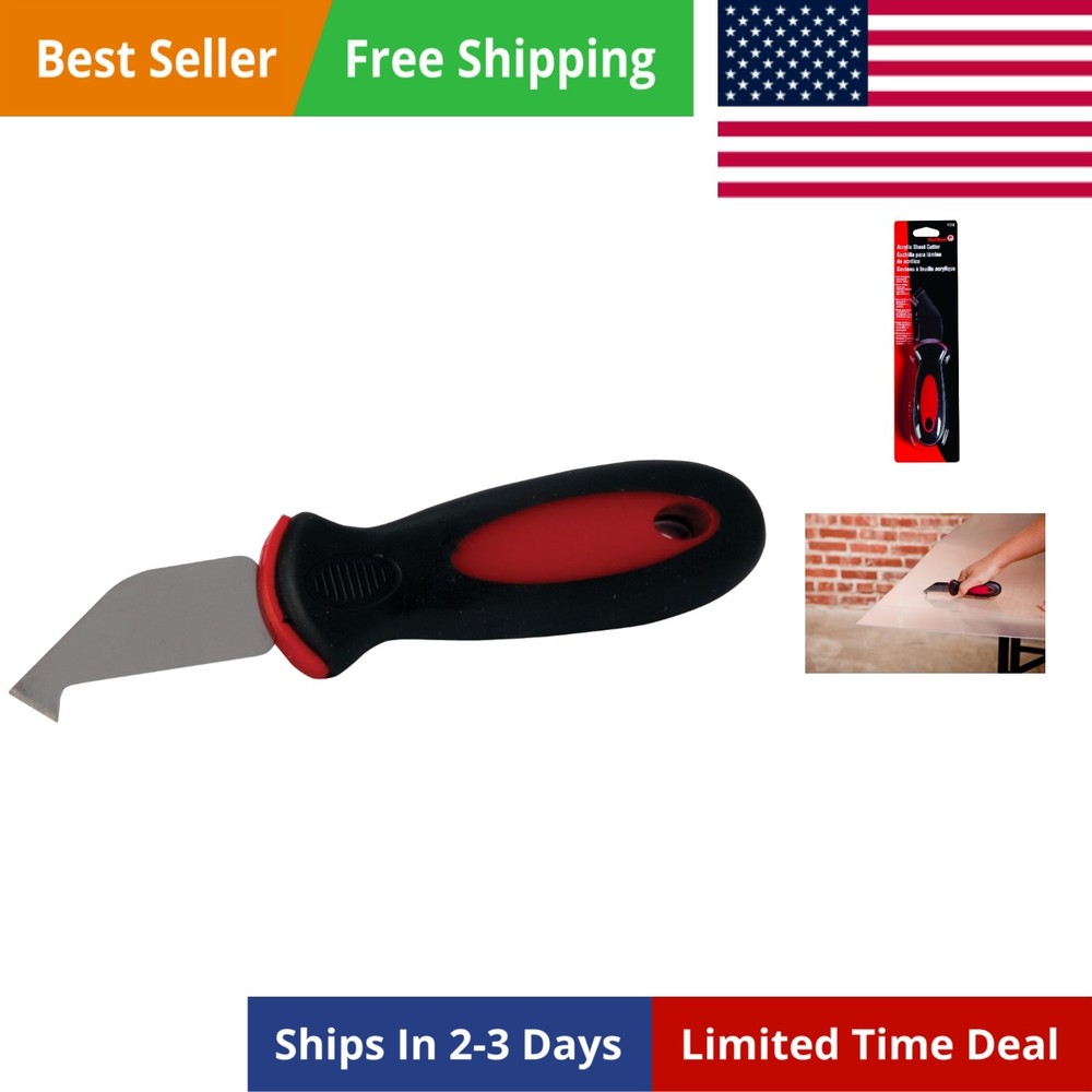 Durable Hand-Powered PLEXIGLASS Scoring Tool – Easy Scribing for Acrylics