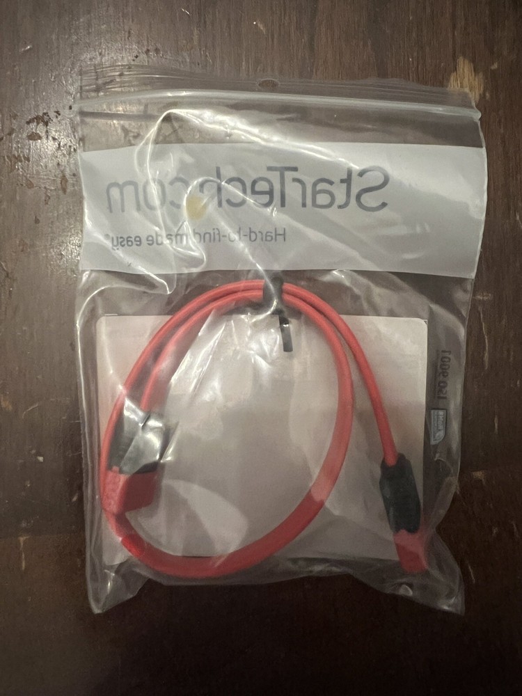 Startech 12in SATA Serial ATA Cable